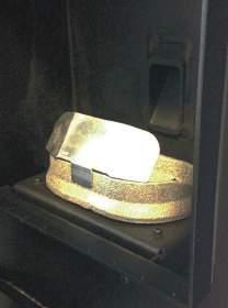 - This stove can be supplied with the kit to produce hot water
