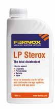 ΕΚΘΕΣΗ ΜΕΘΟΔΟΥ ΓΙΑ LP STEROX Eισαγωγικές σημειώσεις To Fernox LP Sterox είναι ιδανικό για απολύμανση συστημάτων αποθήκευσης νερού σε ιδιωτικές κατοικίες, μικρά γηροκομεία, κατοικίες με φύλαξη και