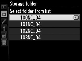 Select Folder from List (Επιλογή φακέλου από λίστα) 1 Επιλέξτε Select folder from list (Επιλογή φακέλου από λίστα).