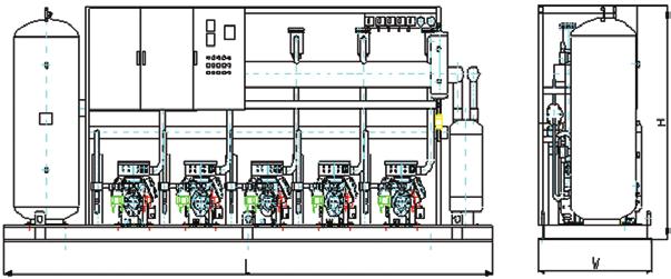 5 compressor parallel