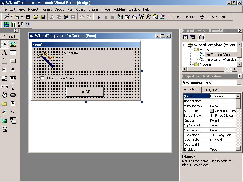 Στην Microsoft Visual Basic καταφαίνεται ακόµα και η ιδιαίτερη σχέση του οπτικού και του αντικειµενοστραφή προγραµµατισµού (Εικόνα 4.