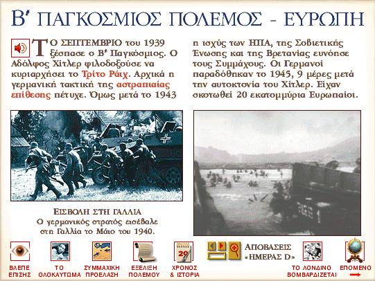 2. Να παρακάµπτεται πλήρως το λειτουργικό σύστηµα και τα εικονίδια-χειριστήρια που αυτό διαθέτει.