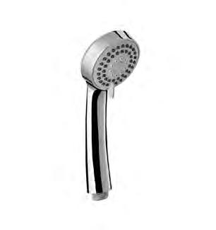 HAND SH011 IT_ Doccia 3 getti anticalcare in ABS, Ø 78 mm EN_ 3 jets ABS hand shower anti-limestone Ø 78 mm FR_ Douchette 3 jets