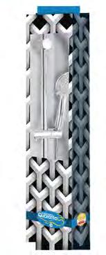 SLIDING BARS SET CB06S0691 IT_ Saliscendi SB006 + doccia SH006 + flessibile + scatola EN_ Sliding bar SB006 + shower