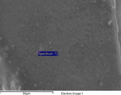 Element O Al Totals Weight% 33.99 66.01 100.00 Atomic% 46.48 53.52 100.00 Σχήμα 7.11: Εικόνα από το SEM μεταλλικού αφρού αλουμινίου.