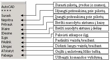 tašką. Šoniniame meniu atsiranda pasirinkimai (žr. 6.8. pav). Parinkus trečią lūžio tašką, šoniniame meniu atsiranda dar vienas parinkimas Uždaryti.