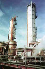 Μονάδα παραγωγής βιοαιθανόλης στο Hastings, Nebraska, USA (Chief Ethanol Fuels Inc.).