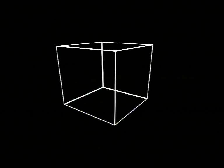 Τρεις διαστάσεις Τρισδιάστατος κύβος.