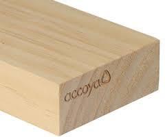 Τροποποιημένη ξυλεία για εξωτερικά δάπεδα (Accoya) Accoya: Νέο προϊόν που λέγεται και ακετυλιωμένη ξυλεία και παράγεται με τεχνολογία χημικής τροποποίησης του ξύλου με οξικό ανυδρίτη (C 4 H 6 O 3 )