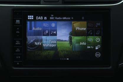 *** Šī funkcija ir pieejama tikai tad, ja lietotāja viedtālrunis ir saderīgs ar pakalpojumu Honda CONNECT MirrorLink.