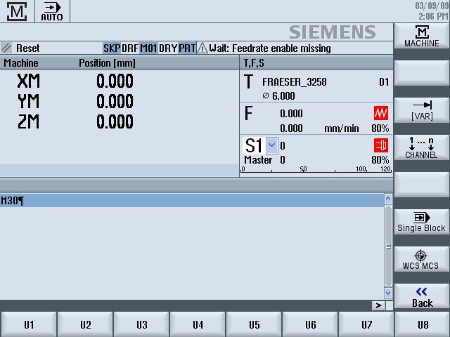 HT 8 11.3 Menu panel kawalan mesin 11.