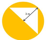 Calcule a área das seguintes figuras: 2.