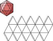 poliedros regulares só poden ser triángulos equiláteros, cadrados ou pentágonos regulares.