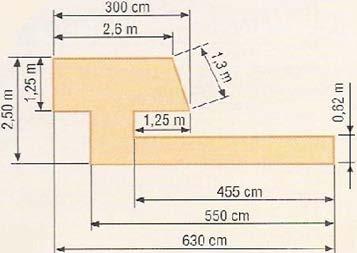 S70. Calcule a área e o perímetro da figura: S71.