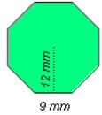 Actividades propostas S1. As diagonais dun rombo miden 15 cm e 22 cm. Calcule a súa área. S2.