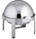 017,34 * chafing dish, induction, 7000 06 30 με γυάλινο καπάκι inox, για ταψί 30 cm 38,5 cm 16 cm συσκ.