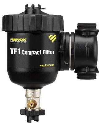 Φίλτρο Fernox TF1 Compact Εύκολο και γρήγορο στην τοποθέτηση Ένα φίλτρο υψηλής απόδοσης συστήματος εν σειρά Ιδανικό για χρήση