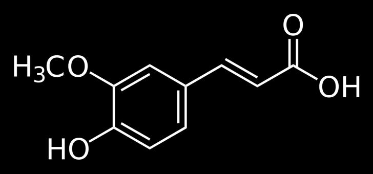 Ferulic acid p-coumaric acid Φαινολικές ενώσεις με ισχυρή αντιοξειδωτική δράση, είναι παράγωγα υδροξυκινναμικών οξέων.