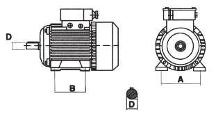 230,00 ΤΡΙΦΑΣΙΚΟΙ 4Ρ 1400 RPM ÊÙÄÉÊÏÓ ÉÓ ÕÓ ΙΑΣΤΑΣΕΙΣ