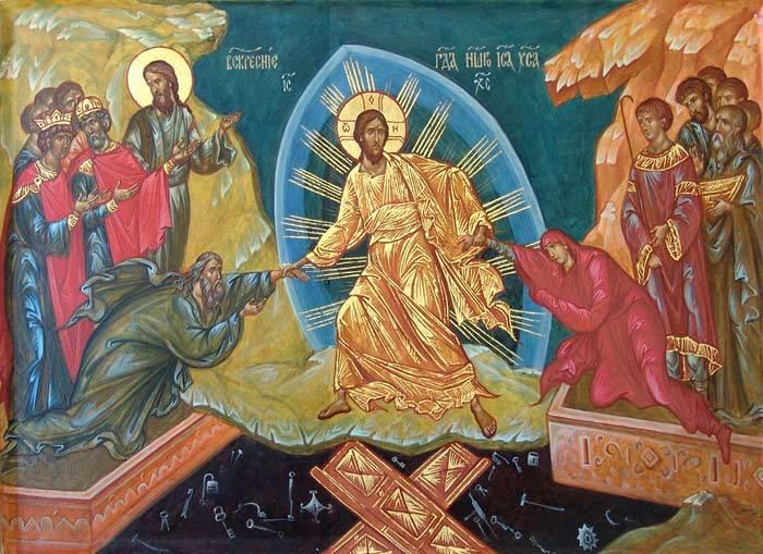 The Paschal Divine Liturgy of Saint John Chrysostom I expect the resurrection of the dead; Προσδοκῶ ἀνάστασιν νεκρῶν. And the life of the age to come. Amen. Καὶ ζωὴν τοῦ µέλλοντος αἰῶνος. Ἀµήν.