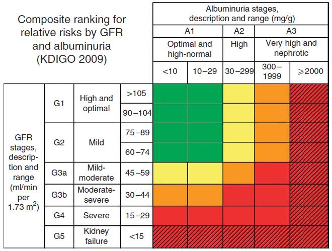 66 Definition, classification, and prognosis of CKD KDIGO