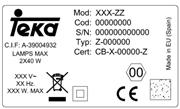 Βάθος = 300 mm Ύψος = 184 mm Ηλεκτρολογικά χαρακτηριστικά ΑΝΑΓΡΑΦΟΝΤΑΙ ΣΤΗΝ ΕΤΙΚΕΤΑ ΧΑΡΑΚΤΗ- ΡΙΣΤΙΚΩΝ Εγκατάσταση Για την τοποθέτηση του απορροφητήρα στην κουζίνα, ακολουθείστε το σχέδιο στην εικόνα