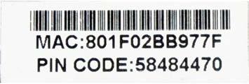 Router Login / Σύνδεση Router Username Password / Όνομα χρήστη - Κωδικός Wi-Fi network name / Όνομα δικτύου Wi-Fi MAC PIN Code / ΚΩΔΙΚΟΣ PIN Καταχωρήστε αυτήν τη διεύθυνση URL σε ένα πρόγραμμα