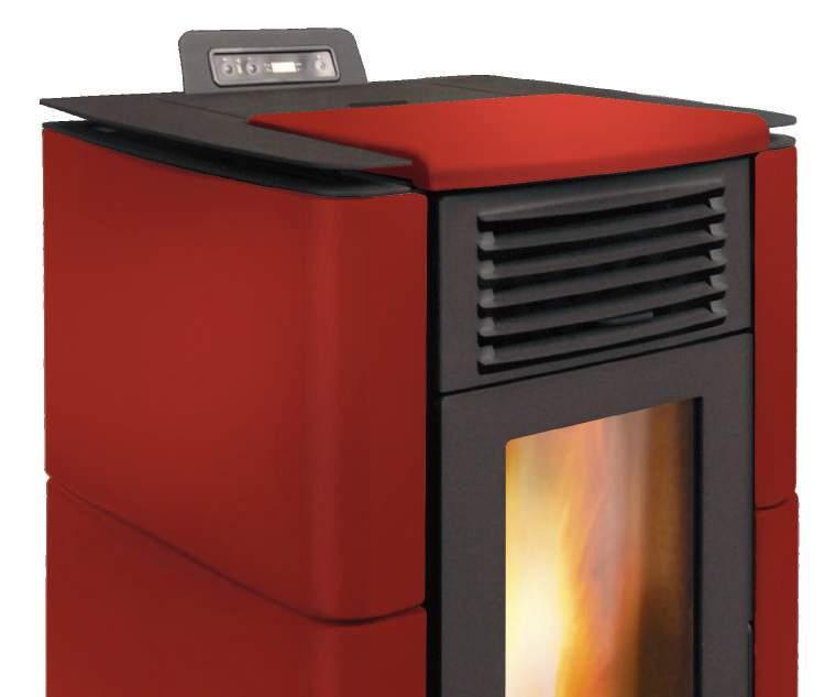 heat output (max-min) kw 8,87-2,84 Consumo orario pellet/