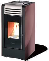 min) Pellet consumption (max - min) Efficienza (max - min) Efficiency (max - min) Diametro tubo uscita fumi Smoke outlet tube Capacità serbatoio Tank capacity Autonomia (max - min) Autonomy (max -