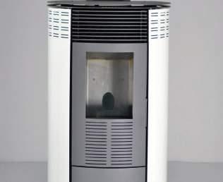 Camera di combustione con pareti specchiate per una maggiore resistenza. Combustion chamber in aluminised steel for greater resistance.