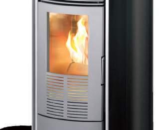 para una mayor difusión de calor por conveccion GLASS: Πόρτα με γυαλί μεγαλύτερο για μεγαλύτερη διάχυση της θερμότητας με ακτινοβολία Camera di combustione perfettamente smontabile per una perfetta e