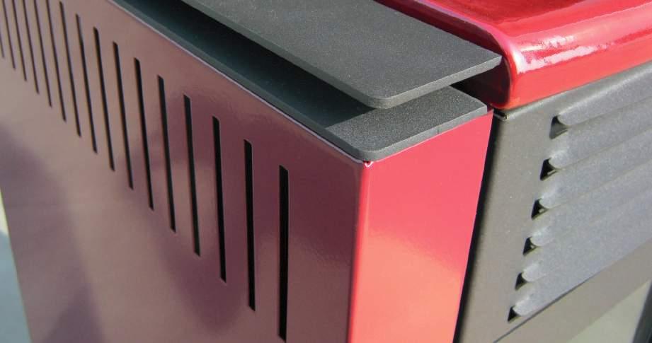 heat output (max-min) kw 6,97-2,84 Consumo orario pellet/