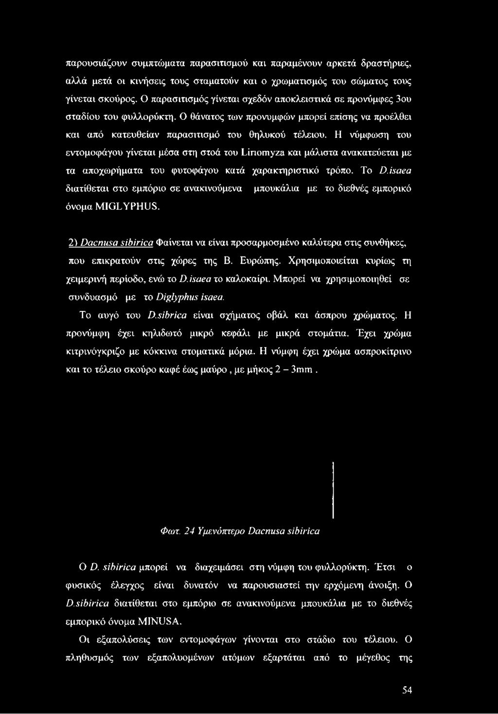 2) Ρααηνιχα χώΐήαα Φαίνεται να είναι προσαρμοσμένο καλύτερα στις συνθήκες, που επικρατούν στις χώρες της Β. Ευρώπης. Χρησιμοποιείται κυρίως τη χειμερινή περίοδο, ενώ το ΰ.