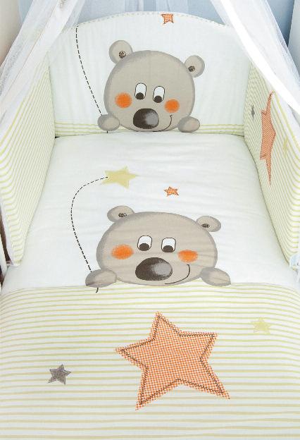 Star bear 623 Star bear beige Σετ πάπλωμα,