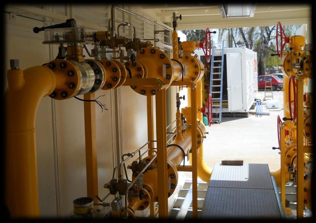 BH- Gas Montaža glavne regulaciono-mjerne stanice, Q =  BH-