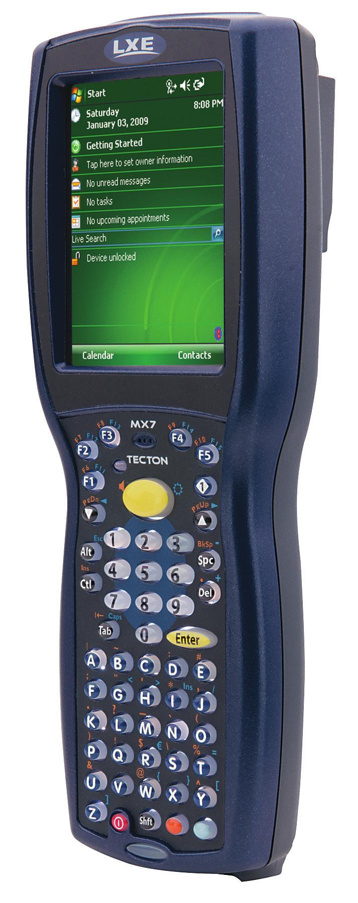 0 operating system, the Tecton hand-held mobile computer is more than ready for the challenge.