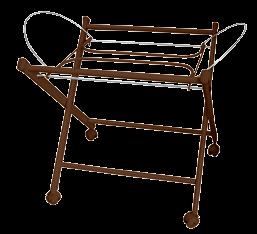 4001 Βάση καλαθούνας ξύλινη Συνδυάζεται  Wooden basinet base It