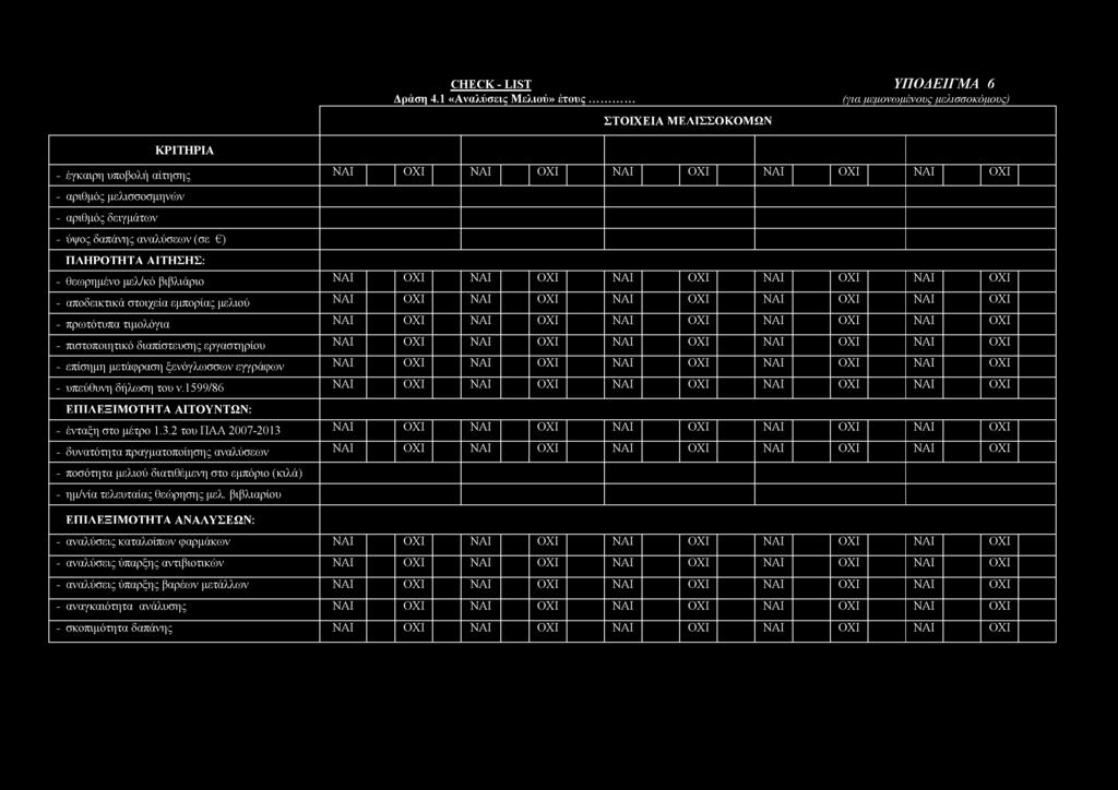 ΝΑΙ ΟΧΙ ΝΑΙ ΟΧΙ ΝΑΙ ΟΧΙ ΝΑΙ ΟΧΙ ΝΑΙ ΟΧΙ - υπεύθυνη δήλωση του ν. 1599/86 ΝΑΙ ΟΧΙ ΝΑΙ ΟΧΙ ΝΑΙ ΟΧΙ ΝΑΙ ΟΧΙ ΝΑΙ ΟΧΙ ΕΠΤΛΕΞΤΜΟΤΗΤΑ ΑΙΤΟΥΝΤΩΝ: - ένταξη στο μέτρο 1.3.