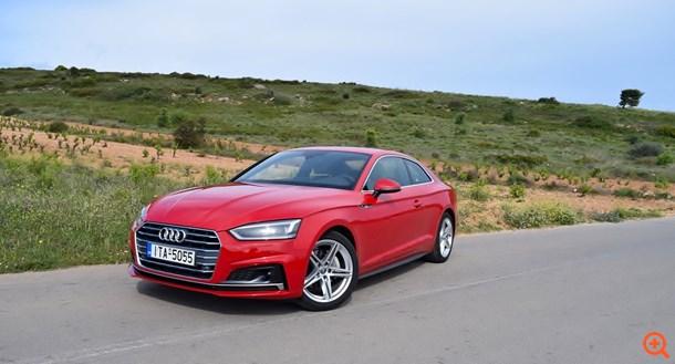 Μικρο S5! Ηπολύ καλή εικόνα συμπληρώνεται από τις προσλαμβάνουσες στο δρόμο. Γραπώνεις το υπέροχο τιμόνι με το λογότυπο "S" στο κάτω μέρος και ξεκινάς.