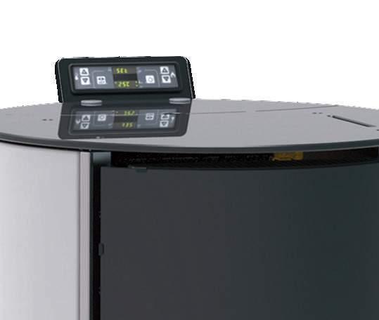 Volume m 3 510 Questa stufa può essere fornita con il kit per la produzione di