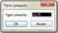 Μορφοποίθςθ Εμφάνιςθσ των Κελιϊν Ρροςαρμογι του μεγζκουσ εμφάνιςθσ φφλλου.