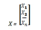 Χ i = α i1 Χ 1 + α i2 Χ 2 + + α ii Χ i + + α in Χ n + Y i Χ n = α n1 Χ 1 + α n2 Χ 2 + + α ni Χ i + + α nn Χ n + Y n Το παραπάνω σύστημα γραμμικών εξισώσεων δείχνει την εξάρτηση των διακλαδικών