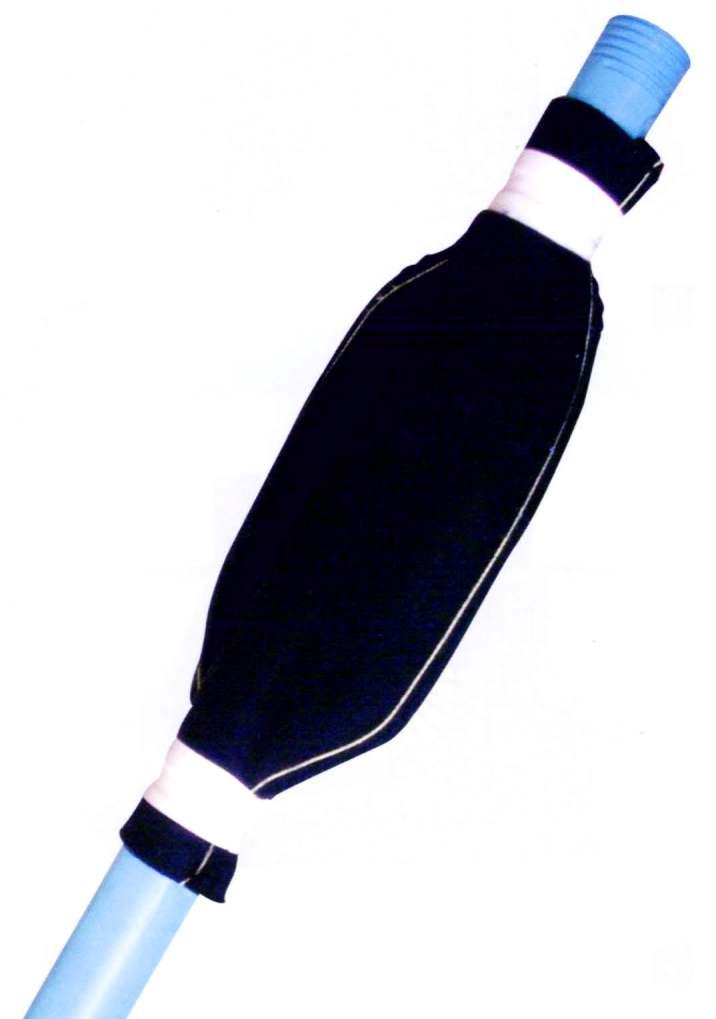 Βαλβιδοσωλήνες ενεμάτωσης με Σάκους Σφραγίσεως Διατρημάτων Sleeved grouting pipes with Obturator Bags Οι βαλβιδοσωλήνες ενεμάτωσης μπορούν να συνδυαστούν με τη χρήση σάκων σφραγίσεως διατρημάτων ώστε