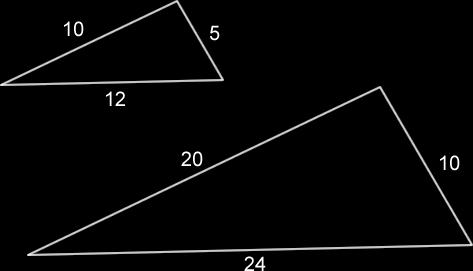 Όμοια σχήματα Ίσες γωνίες & ανάλογες πλευρές