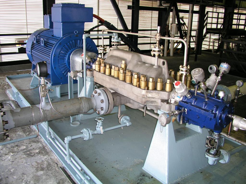 Elektromotorni pogon asinkroni motor + pumpa amdea otopine, procesno
