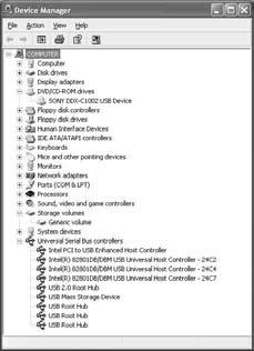 4 Κάντε διπλό κλικ στα [Driver] t [Setup.exe]. Για Windows 2000 1 Πατήστε [Start], [Settings] και στη συνέχεια [Control Panel]. 2 Πατήστε [System]. Εµφανίζεται το παράθυρο [System Properties].