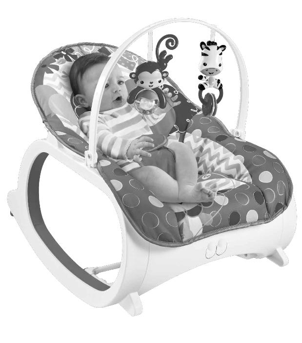 User s Manual / Οδηγίες Χρήσης Baby bouncer with toys bar STANDARDS EN 71 Your child s safety depends on you. Proper baby bouncer usage cannot cannot be assured unless you follow these instructions.