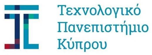 ΤΕΧΝΟΛΟΓΙΚΟ ΠΑΝΕΠΙΣΤΗΜΙΟ ΚΥΠΡΟΥ ΣΧΟΛΗ ΓΕΩΤΕΧΝΙΚΩΝ ΕΠΙΣΤΗΜΩΝ ΚΑΙ ΕΠΙΣΤΗΜΗΣ & ΤΕΧΝΟΛΟΓΙΑΣ ΠΕΡΙΒΑΛΛΟΝΤΟΣ Πτυχιακή