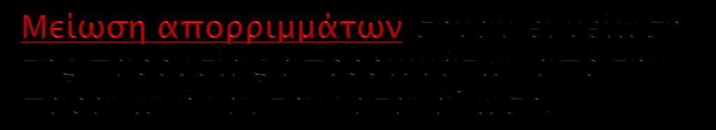 Η μείωση των απορριμμάτων, μέσω της