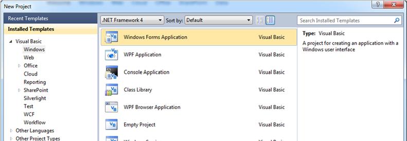 32 Τεχνικές Προγραμματισμού και Χρήση Λογισμικού Η/Υ στις Κατασκευές Εκκίνηση και πλοήγηση στο περιβάλλον του Visual Studio Ακολούθως της πρώτης εγκατάστασης και με την εκκίνηση της εφαρμογής, ο